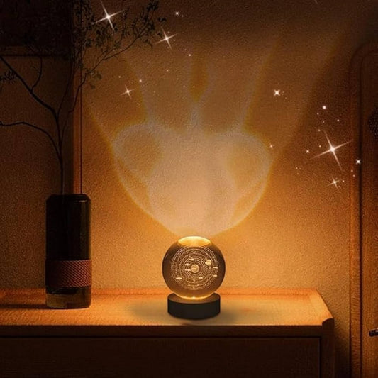 AstroGalaxy™ | 3D Universe Crystal  Lamp